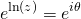 \begin{equation*} e^{\ln(z)} = e^{i\theta} \end{equation*}